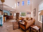 Condo 114 in El Dorado Ranch San Felipe, Rental condominium - living room